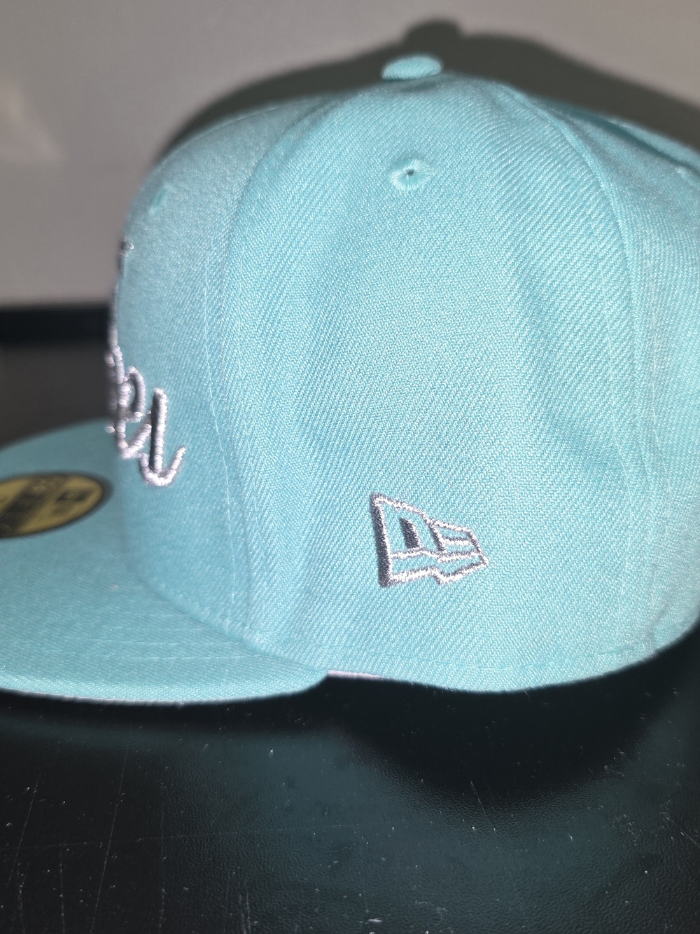 New York Yankees New Era 59FIFTY Teal Fitted Cap - Picture 3 of 5